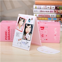 镜子厂家折叠卡通化妆镜镜子带梳子淘宝赠品D316