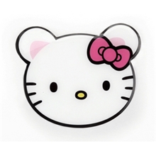 HOLI可爱动物形不碎的镜子HL049-06可爱卡通迷你手持化妆镜