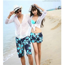 2013新款热销情侣沙滩裤韩版休闲时尚男女式沙滩裤批发