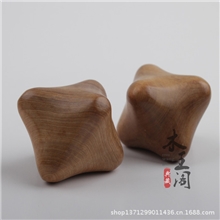 批发供应越南香木六角手玩星实木按摩点穴球健身手球5cmB65-09