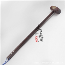 越南红木实木敲背器捶背保健按摩捶经络敲打器木质黑色推荐