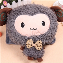 新款毛绒卡通电热水袋可爱暖手宝充电防爆热水袋厂家批发