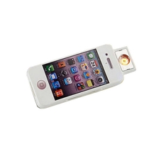 热销推荐苹果手机造型环保电子点烟器环保USB充电打火机