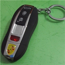 生产厂家带钥匙扣保时捷车钥匙USB充电打火机高档环保电子点烟器