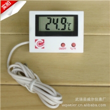 厂家直销电子温度计冰箱温度计鱼缸温度计数显温度计带探头