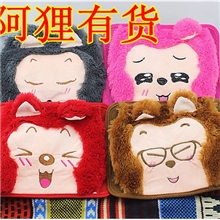 厂家爆款阿狸双插手卡通充电热水袋|电暖宝批发|电暖袋|暖手宝