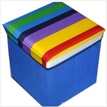 供应批发牛津布收纳凳.收纳凳仿皮.无纺布收纳凳.折叠收纳凳