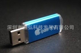 厂价直销供应礼品U盘--简装塑料盒包装苹果批发行货