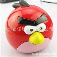 超迷你mp3愤怒的小鸟mp3便携式mp3公仔mp3插卡mp3