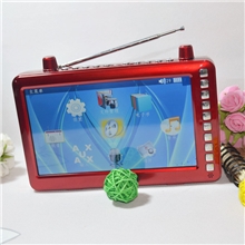 【超长播放】7寸大屏视频机k35播放器老人看戏机扩音器20小时