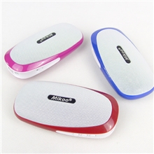 迈高迷你音响便携式插卡u盘带收音机老人晨练mp3播放器小音箱批发