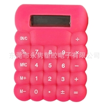 工厂供应硅胶计算器礼品计算器电子计算器8位计算器