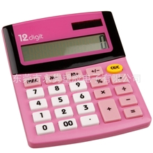 12位计算器桌面计算器办公计算器太阳能计算器