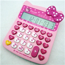 新款凯蒂猫语音HelloKitty计算机卡通语音计算器可爱838