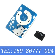 新款机子mp3KT猫新款小夹子插卡mp3厂家大量现货供应