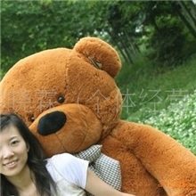 批发供应毛绒玩具泰迪熊1.6米正版林嘉欣熊/泰迪熊