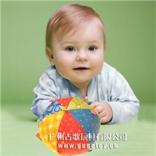 可爱六彩缎带布摇铃球彩球布球砸宝宝身上不疼婴儿运动玩具