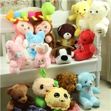 毛绒玩具毛绒公仔批发婚庆活动抓机地摊热卖批发价