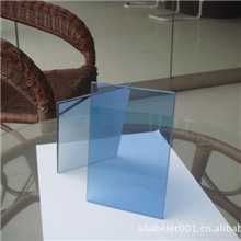 供应4-6mm蓝色浮法原片蓝色镀膜玻璃宝石蓝福特蓝原片镀膜