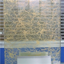 5+5夹丝艺术夹层夹胶安全玻璃