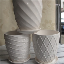 zakka杂货花盆园艺花盆新奇工艺陶瓷低温轻质园艺花盆4754