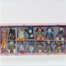 ZAKKA树脂工艺品树脂套十三小动物0472