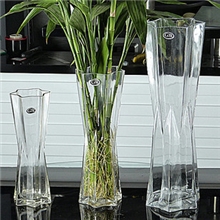 时昕：批发供应玻璃透明花瓶时尚简约现代家居用品