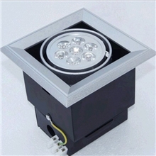 LED单头5/7W斗胆灯豆胆灯射灯配件格栅灯套件