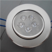 LED高光天花板射灯纱银天花板射灯3W另有花纹天花板灯射灯