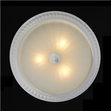 2108欧式吸顶灯玻璃吸顶灯纯白色吸顶灯圆形吸顶灯