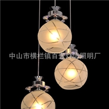 LED时尚餐吊灯/经典酒吧灯/现代时尚中式吊灯/玻璃现代吊灯