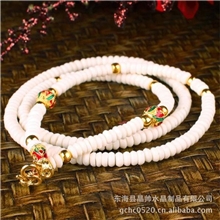 泰国原庙恭请椰壳佛牌链DIY饰品配件毛衣链项链佛牌链可订做