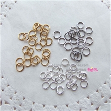 各种规格4/6/8/10mm小铁圈链接圈开口单圈挂圈圆圈100g/包