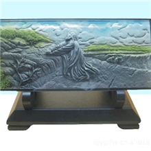 水晶胶浮雕摆件|瓦当浮雕摆件|深圳水晶胶工厂|水晶胶产品加工