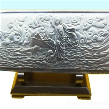 瓦当浮雕|水晶浮雕|水晶胶浮雕摆件|深圳水晶浮雕加工厂