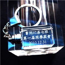 水晶挂件同学会聚会礼品/公司会议纪念品/建军节礼物开业工艺品
