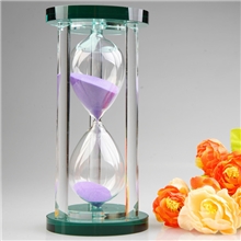 批发水晶工艺品水晶形沙漏（厂家直销）创意生日礼品首选款式