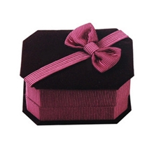 蝴蝶结绒布首饰盒饰品盒戒指盒对戒盒擦银布装银袋礼品套装