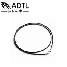 925纯银吊坠搭配链子情侣吊坠男女水晶吊坠配链皮绳16寸18寸