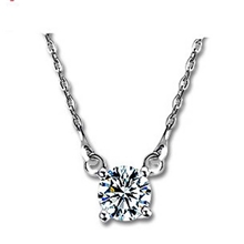 饰品批发纯银925项链八心八箭吊坠加工批发闪耀银饰吊坠