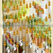 珠帘水晶隔断帘门帘珠帘玄关水晶珠帘新款成品挂帘葫芦