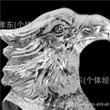 水晶鹰头印章，水晶动物，象征权威，彰显风采。适用于政府机构，