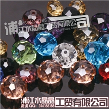 水晶散珠DIY公司直销多有规格车轮珠/扁珠颜色齐全价格最低