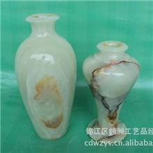 厂家批发玉石花瓶玉器工艺品花瓶批发摆件饰品创意礼品