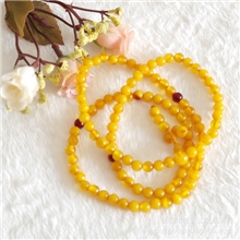 手链琥珀蜜蜡安神定心养颜美容琥珀吊坠蜜蜡散珠蜜蜡手链