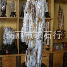 厂家大量批发供应树化玉雕刻工艺品家居酒店石雕摆件品质保证