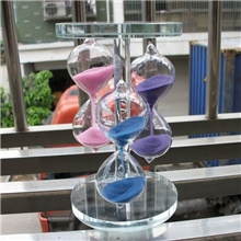 批发水晶沙漏创意计时器玻璃沙漏精品礼品网店工艺品摆件货源