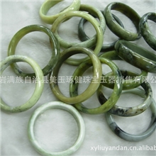 玉器批发天然岫玉手镯美观适用无裂纹厂家一手货量大从优