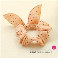 支付宝混批【春天瑞朵】韩国饰品兔子耳朵发圈头花发饰头饰批发