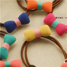 韩国饰品批发【春天瑞朵】蝴蝶结纽扣发圈发饰头花支付宝混批厂家